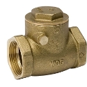 Mueller Industries B&K™ 101-006NL 1-1/4 in FIP Brass Lead-Free Hard Seat Swing Check Valve