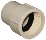 American Granby 2435-005 1/2 in x 1/2 in Slip Joint x FNPT Chlorinated PVC Female Adapter