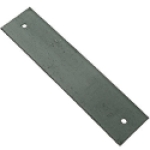 Jones Stephens Corp S16-006 1-1/2 in x 6 in 16 ga 3 in 2-Hole Stud Guard