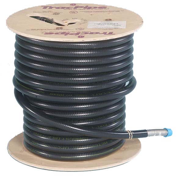 Omegaflex TracPipe FGP-CS-750-100 100 ft Counterstrike Proprietary Polymer Black Gas Pipe