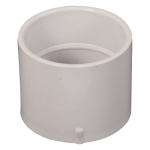 Charlotte Pipe PVC 00100 1000HA 2 in Hub PVC DWV Coupling