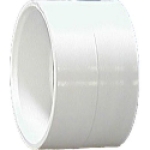 Charlotte Pipe PVC 00100 1200HA 3 in Hub PVC DWV Coupling