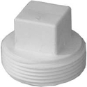 Charlotte Pipe PVC 00106 0600HA 1-1/2 in MPT PVC DWV Cleanout Plug