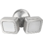 Feit Electric 73708 120 V 40 W 3000 Lumens Stainless Steel Security Dawn Light Fixture