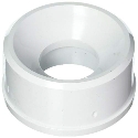 Charlotte Pipe PVC 00107 1200HA 3 in x 1-1/2 in Spigot x Hub DWV Reducing Flush Bushing