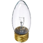 Feit Electric BP25ETC 120 V 25 W 220 Lumens E26 Medium Clear Chandelier Incandescent Lamp