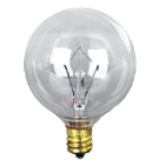 Feit Electric BP25G161/2 120 V 25 W 170 Lumens E12 Candelabra Clear Globe Incandescent Lamp