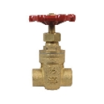 Mueller Industries B&K™ 100-503 1/2 in Compression Brass Non-Rising Stem Gate Valve