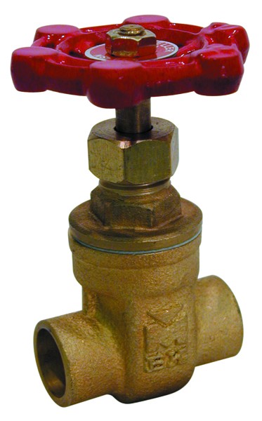 Mueller Industries B&K™ 100-504NL 3/4 in Compression Brass Non-Rising Stem Gate Valve