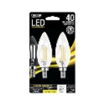 Feit Electric BPCTC40927CA/FIL2/RP 120 V 300 Lumens Torpedo Clear LED Light Bulb