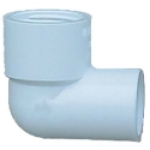 Charlotte Pipe PVC 02301 2600HA 3/4 in x 1/2 in Slip x FPT PVC Reducing Pipe Elbow