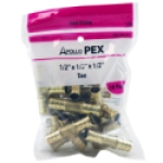 Apollo APXT1210PK 1/2 in. PEX-B Tee (10-Pack)