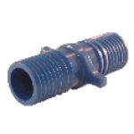 APOLLO ABTC1 1 in. Barb Insert Blue Twister Polypropylene Coupling Fitting