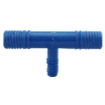 APOLLO ABTT343438 3/4 in. x 3/4 in. Barb Insert Blue Twister Polypropylene x 3/8 in. Funny Pipe Reducing Tee Fitting