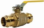 APOLLO POLYV12 1/2 in. Brass Insert Poly Ball Valve