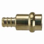 APOLLO APXPR1212 1/2 in. Brass PEX-B Barb x 1/2 in. Press Adapter