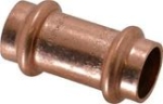 APOLLO XPRC1250JR 1/2 in. x 1/2 in. Copper Press x Press Coupling with Dimple Stop Pro Pack (50-Pack)