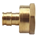 Mosack Group APOLLO EPXFA1234 1/2 in x 3/4 in Pex x FPT Brass Lead-Free Pex Adapter