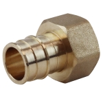 Mosack Group APOLLO EPXFA1 1 in Pex x FPT Brass Lead-Free Pex Adapter