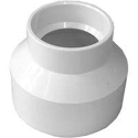 Charlotte Pipe PVC 00102 1000HA 3 in x 2 in Hub PVC DWV Increaser/Reducer Coupling