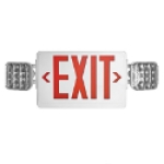 Howard® HL03143RW 120/277 V 0.04/0.02 A 3.7/3.8 W White Emergency Exit Fixture