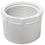 Charlotte Pipe PVC 02108 1000HA 1-1/4 in x 1 in Spigot x FTP PVC Pipe Reducer Bushing