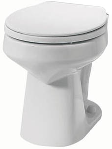 Mansfield China 130-BONE 12 in Bone 1.6 Siphon Jet Toilet Bowl