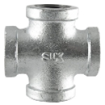 LDR STZ 311 CR-38 3/8 in Galvanized Material Pipe Cross