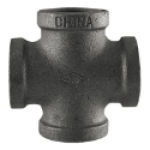 LDR STZ 310 CR-34 3/4 in Black Material Pipe Cross