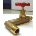 Mueller Industries B&K™ 109-241 1/2 in x 3/8 in MIP Brass Bottom Supply Oil Tank Valve