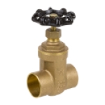 PENL-GV205C NO LEAD 1/2 INCH CXC GATE VALVE PLUMBEEZE