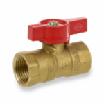 Smith-Cooper International SCI® 0190200E 3/8 in FIP Forged Brass Straight Gas Ball Valve