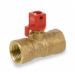 Smith-Cooper International SCI® 0190250G 1/2 in FIP x FIP Forged Brass Straight Gas Ball Valve