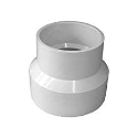 Charlotte Pipe PVC 00102 1400HA 4 in x 3 in Hub PVC DWV Increaser/Reducer Coupling