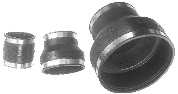 Pipeconx PCX02-66 6 in Rubber Shear Banded Rubber Coupling