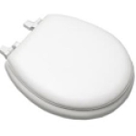 Centoco HPS20-001 Round White Closed Toilet Seat