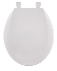 Centoco HP1200-001 Round White Closed Toilet Seat