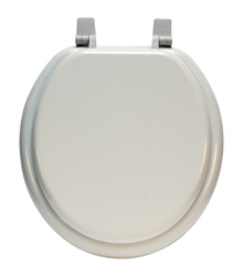 Centoco HP2400-001 Round White Closed Toilet Seat