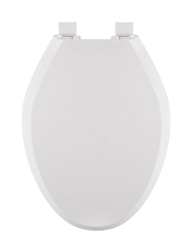 Centoco Mansfield MP3800SC-001 18-5/8 in Elongated White Toilet Seat