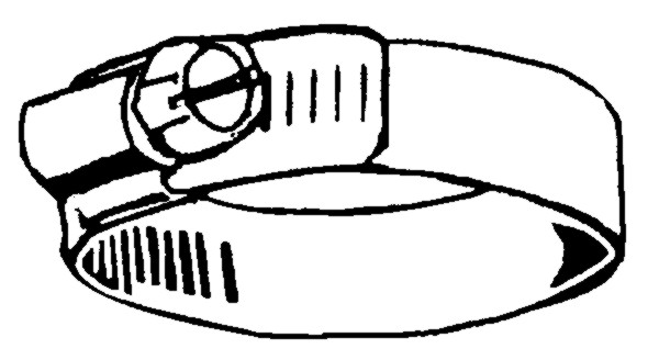 Norma Products Power-Seal® 62088H CC 3-1/8 - 6 in Stainless steel 2-Piece Housing Pipe Clamp