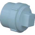 Charlotte Pipe PVC 00105X 1200HA 4 in Spigot x FIP PVC DW 10A DWV Cleanout Adapter