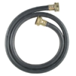 Homewerks Faucets LDR 504-1190 3/8 in Black 5 ft Braided Extender Hose