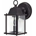 SATCO® NUVO® 60/3465 120 V 60 W Medium Outdoor Traditional Cube Wall Lantern Fixture