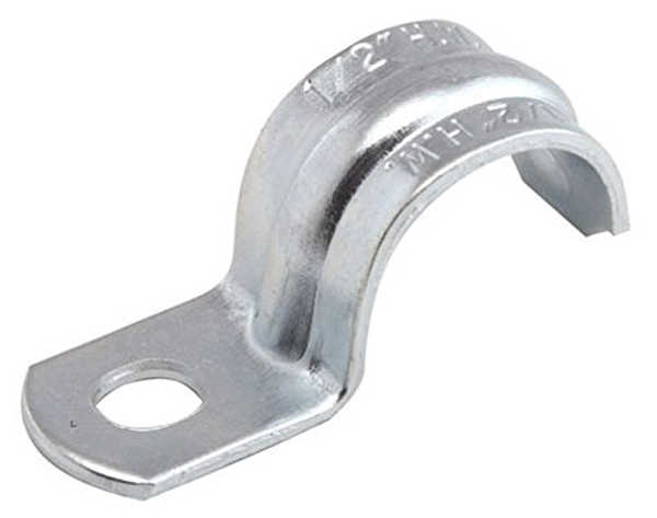 Hubbell RACO® 1332B4 1/2 in Push-On Snap On Mount Pipe Conduit Strap