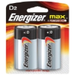 Energizer® E95BP-2 1.5 V Size D Standard Non-Rechargeable Battery