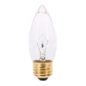 SATCO® NUVO® S3731 120 V 25 W 210 Lumens E26 Medium Warm White Candle Incandescent Lamp