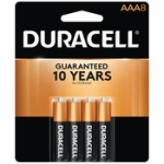 DURACELL® MN24B8PT9Z99 1.5 V Size AAA Coppertop Alkaline Battery