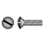 HILLMAN™ 9024 #6-32 USS Coarse 1/2 in Overall Length Machine Screw