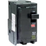 Schneider Electric Square D™ QO260CP QO Series 50 A 10 kA 2 Poles Plug On Mount Miniature Circuit Breaker