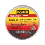 3M™ Scotch® 6132-BA-100 Super 33+ Series 7 mil Thickness 3/4 in Width 66 ft Length Flame-Retardant Electrical Tape